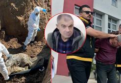 Eşinin dayısını öldürüp, başında ağladıktan sonra cesedini 3 metrelik çukura gömmüş