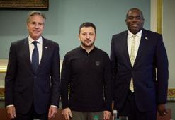 Blinken ve Lammy, Kiev’de Zelenski ile görüştü: Uzun menzilli silahlar konuşuldu