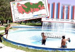 53 yılın en sıcak 4'üncü ağustos ayı