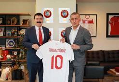 DGSK Başkanı Aygündüz'den TFF Başkanı Hacıosmanoğlu'na ziyaret