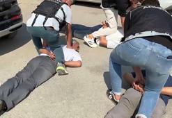 Uyuşturucu ticaretinin ardından polis operasyonu; o anlar kamerada