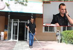 2 üniversite bitiren görme engelli santral memuru, telefon rehberi gibi