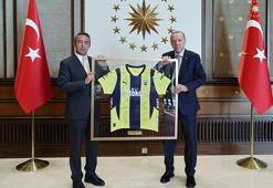 Cumhurbaşkanı Erdoğan, Fenerbahçe yönetimini kabul etti
