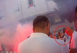 Avcılar'daki meşale gelinin duvağına düştü; gelin yanmaktan son anda kurtuldu