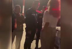 Dilan Çıtak Tatlıses'in, polis memurlarıyla tartıştığı görüntüler ortaya çıktı