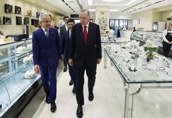 Cumhurbaşkanı Erdoğan'dan pastane ziyareti