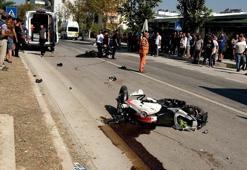 Tarım aracı ile motosiklet çarpıştı: 1 ölü, 1 yaralı