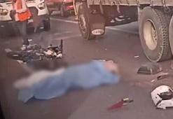 Manisa'da TIR'a arkadan çarpan motosiklet sürücüsü öldü