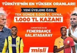 Dev derbide Türkiye’nin En Yüksek Oranları Misli’de