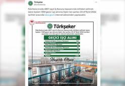Türkşeker, 1350 geçici işçi alacak