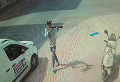 Husumetlisinin iş yerine pompalı tüfekle ateş açtı