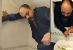 Firari hükümlü tuvaletteki gizli bölmede yakalandı