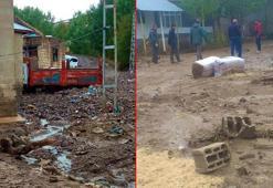 Van'da sağanak sele yol açtı