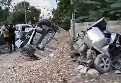 Hatay'da freni tutmayan hafriyat kamyonu 7 araca çarptı: 5 yaralı