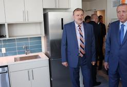 Cumhurbaşkanı Erdoğan, TURKEN Foundation'ın yurt binasını ziyaret etti