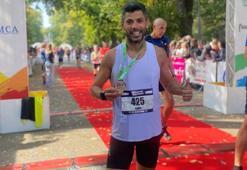 Kamil İnak, Colmar Maratonu’nu zirvede tamamladı