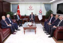 ATO Başkanı Gürsel Baran, BBP lideri Destici’yi ziyaret etti