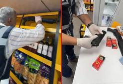 Tavan arasındaki cips paketinden tabanca çıktı