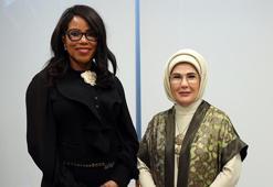 Emine Erdoğan, Malcolm X’in kızı İlyasa Şahbaz ile bir araya geldi