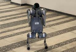 KTÜ’de deprem sonrası hasarlara yapay zeka destekli robotik köpek