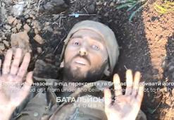 Ukrayna askerleri, bitkin haldeki Rus askerini kurtardı