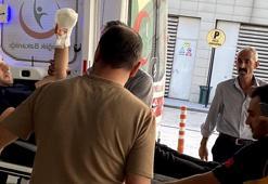 Motorlu testere ile odun keserken, 2 parmağı koptu