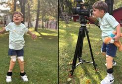 Depremde bacaklarını kaybeden Eymen, protezle hayata bağlandı