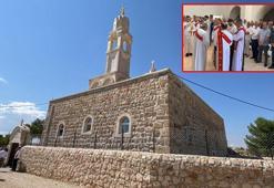 Restore edilen 1700 yıllık Meryem Ana Kilisesi, kutsama ayiniyle yeniden ibadete açıldı