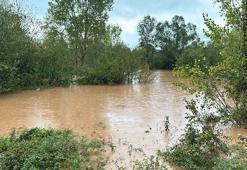 Bartın Irmağı’nda su seviyesi, 3 metre yükseldi