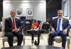 Bakan Fidan, Kuzey Makedonya Meclis Başkanı Gaşi ile bir araya geldi