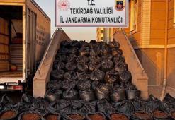 Tekirdağ'da 7,5 ton kaçak tütün ele geçirildi