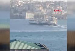 İstanbul Boğazı'nda iki yük gemisi çarpıştı