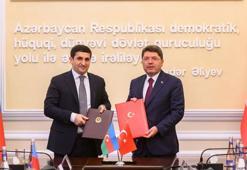 Bakan Tunç, Azerbaycanlı mevkidaşı Ahmedov ile bir araya geldi