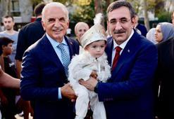 Cumhurbaşkanı Yardımcısı Cevdet Yılmaz, Ümraniye'de sünnet şölenine katıldı