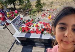 Narin'e ait otopsi için İstanbul’a gönderilen kemik parçaları mezarına defnedildi