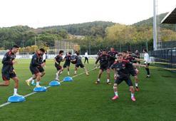 A Milli Futbol Takımı, Karadağ maçının hazırlıklarını sürdürdü