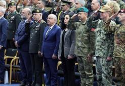 Bakan Güler, Kosova Barış Gücü Komutanlığı devir teslim törenine katıldı
