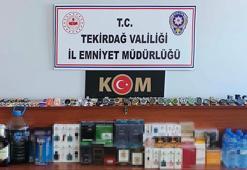 Tekirdağ'da sahte içki operasyonu; 3 gözaltı