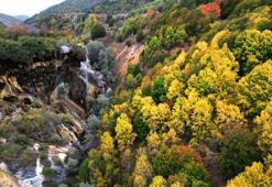 Dipsiz Göl Şelalesi'nde sonbahar renkleri