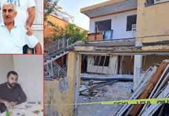 Baba-oğul depremde hasar gören evden eşya alırken çöken balkonun altında can verdi