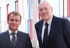 Mikati ve Macron Lübnan’daki son durumu görüştü