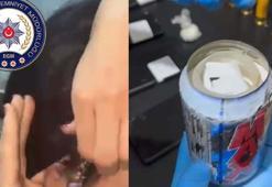 Peruğundan uyuşturucu çıktı