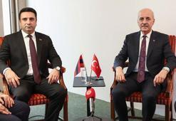 TBMM Başkanı Kurtulmuş, Umman ve Ermenistan Meclis başkanlarıyla bir araya geldi