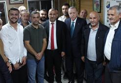 Cumhurbaşkanı Erdoğan'dan esnaf ziyareti