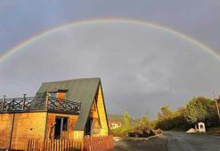 Zonguldak'ta çifte gökkuşağı