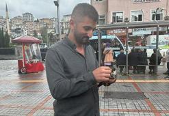 Sağanak nedeniyle uçamayan doğana büfeci sahip çıktı