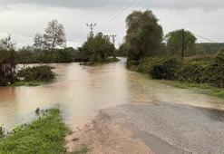 Bartın Irmağı’nda su seviyesi, 2 metre yükseldi