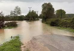 Bartın Irmağı’nda su seviyesi 2 metre yükseldi