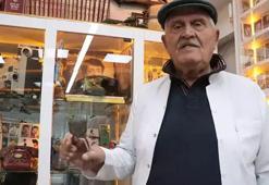 Berber dükkanında antika eşya nostaljisi