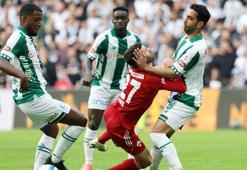 Beşiktaş, Konyaspor’u ilk yarıda bulduğu 2 golle geçti